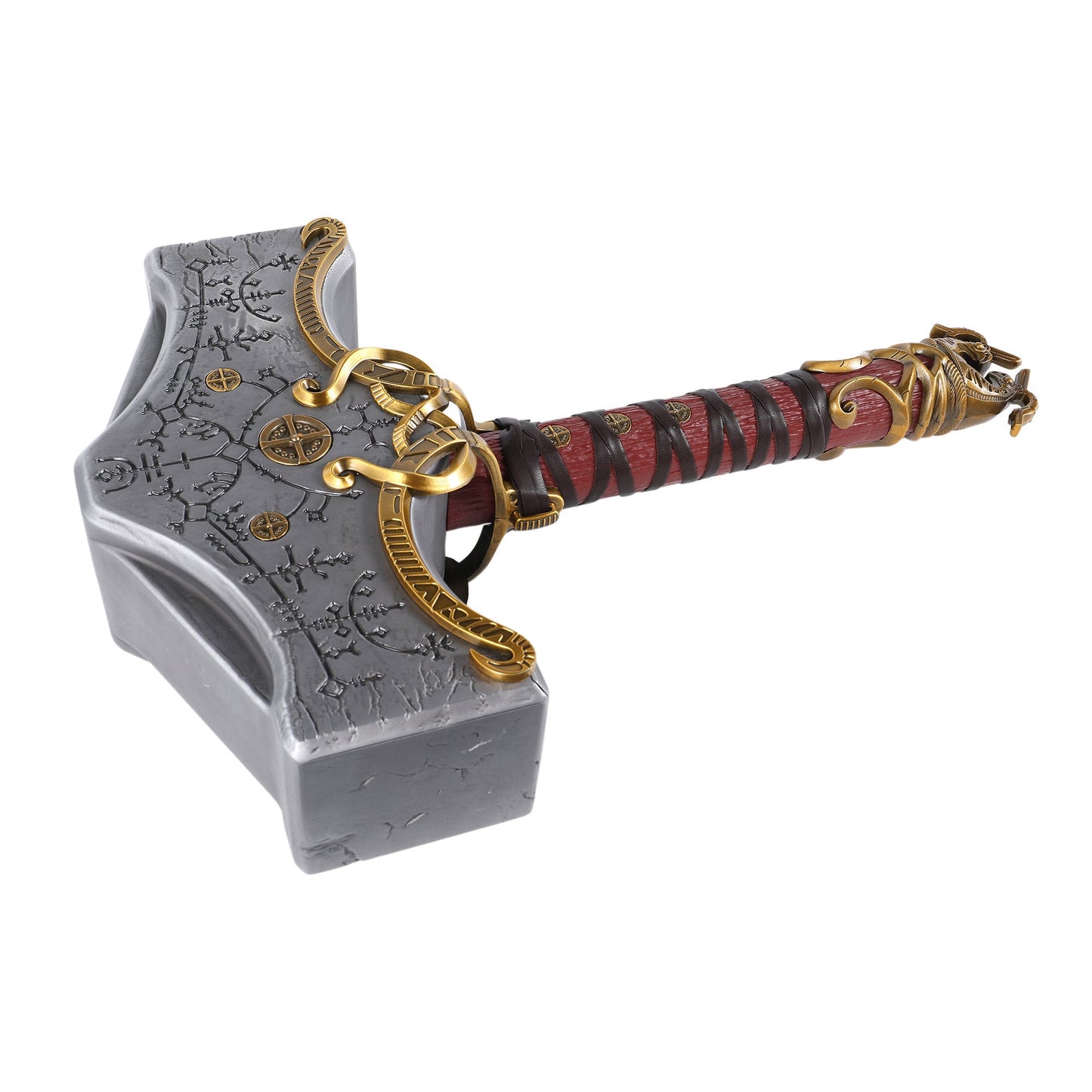 God of War Ryan Hurst Kratos Mjolnir Metal Hammer - GeekReplicas