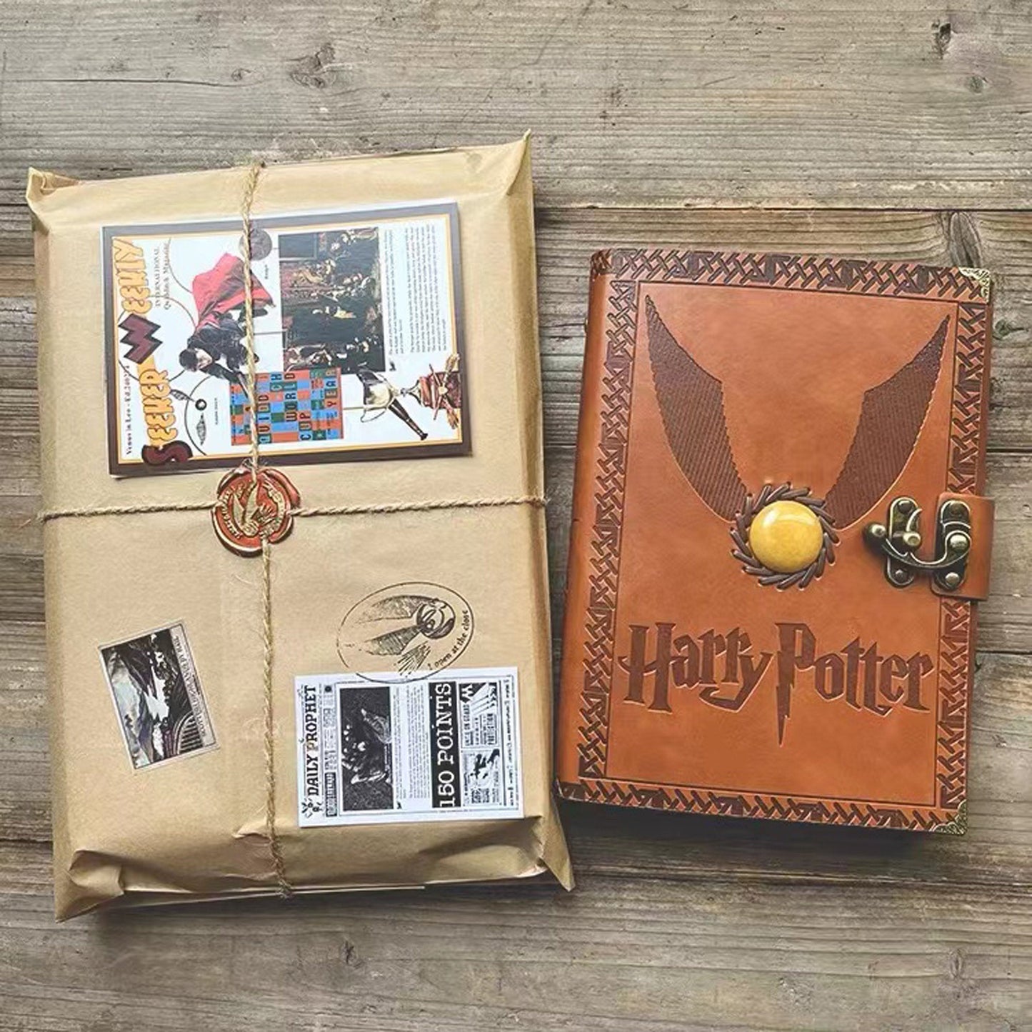 Harry Potter Golden Snitch Notebook - GeekReplicas