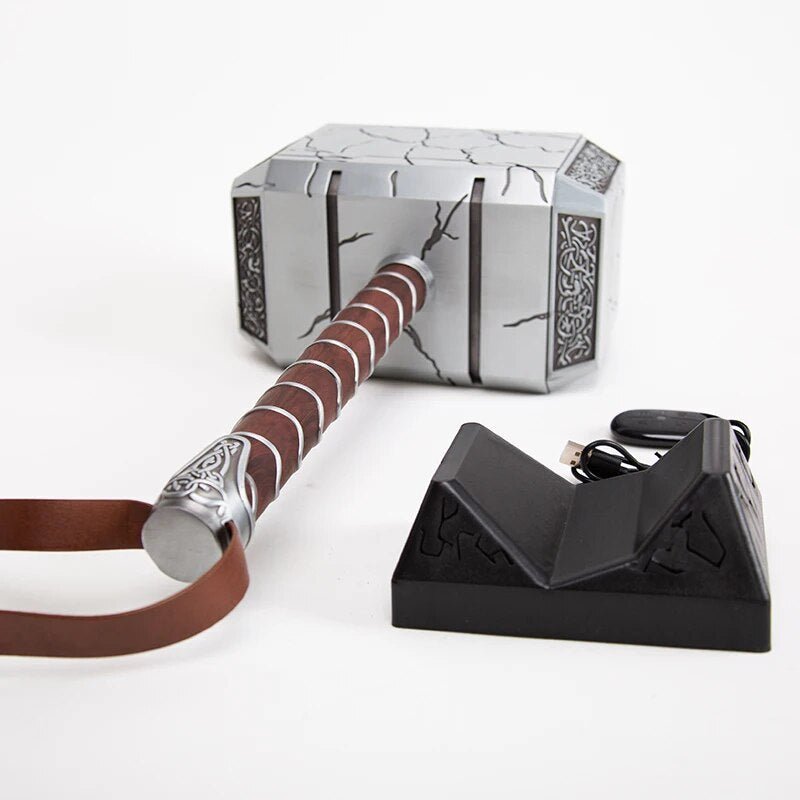 HCMY Thor 4 Love and Thunder Mjolnir Electronic Light - up Hammer - GeekReplicas