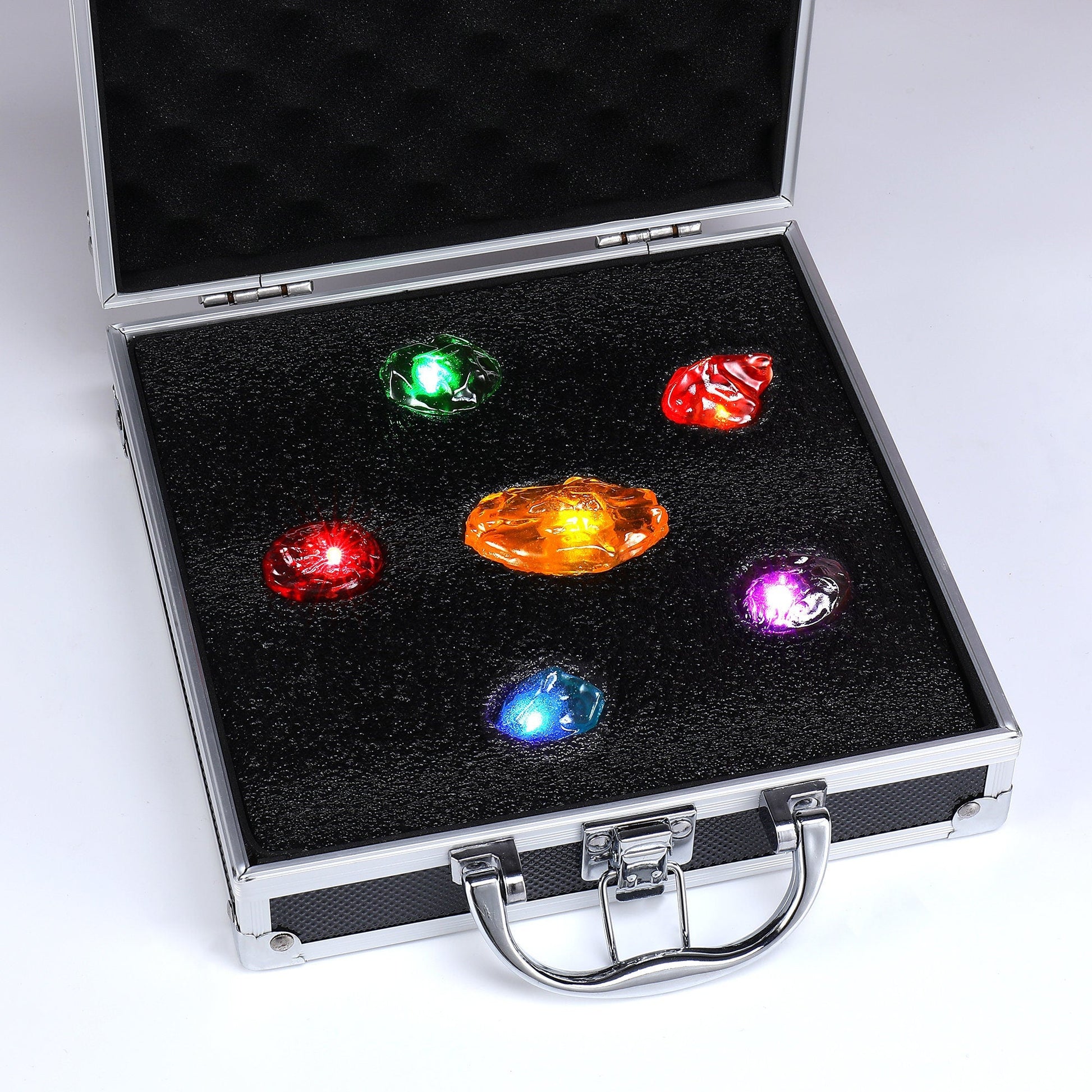 Infinity Stone Suitcase With LED Light - GeekReplicas