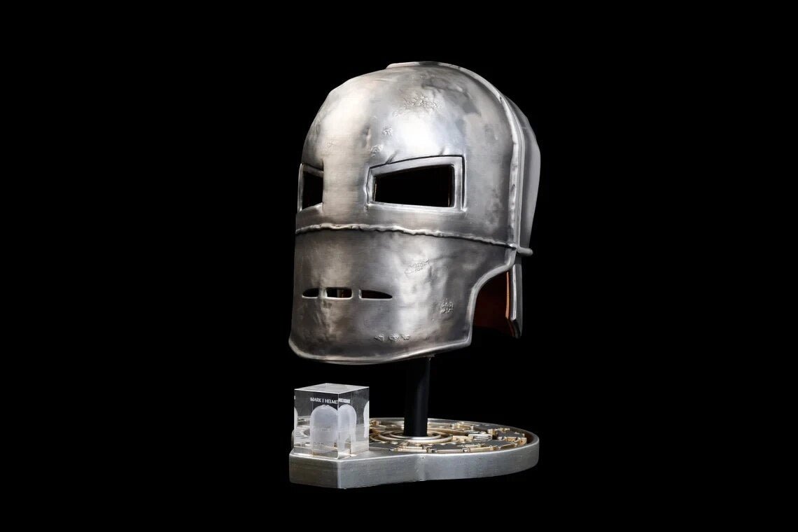 homemade iron man mark 1 helmet Iron Man Mark 1 Metal Helmet