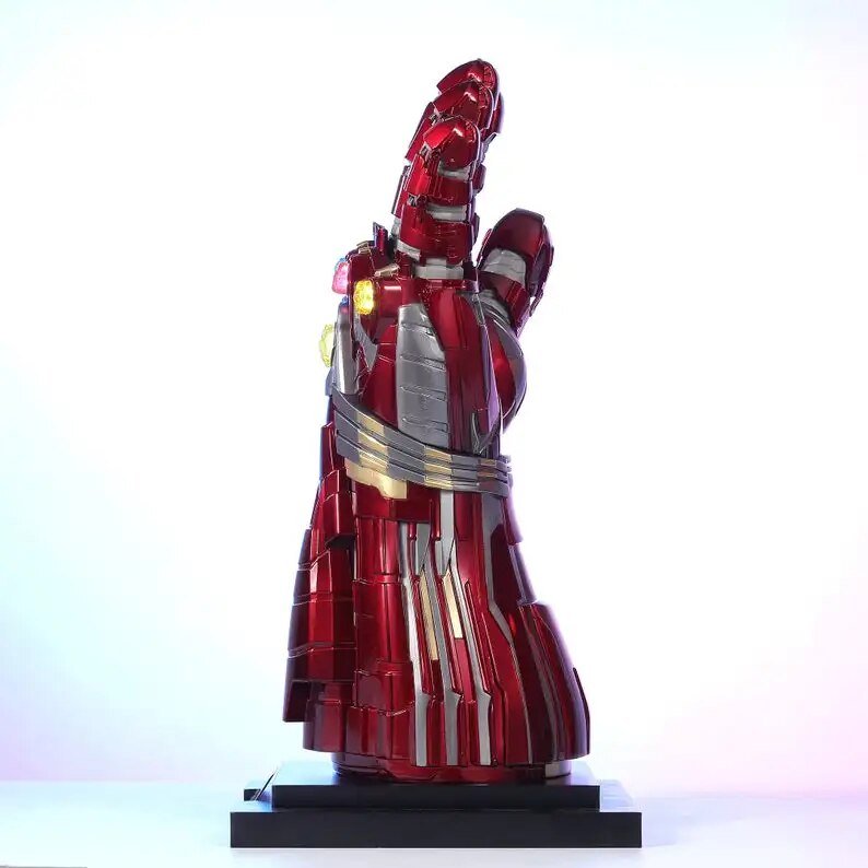 iron man handschuh endgame MK85 Nano-Metall-Handschuh Replik Metal Gear Solid 5: Allow PayPal & Amazon Checkout Model:BK5S-S866-Trapezoidal connector