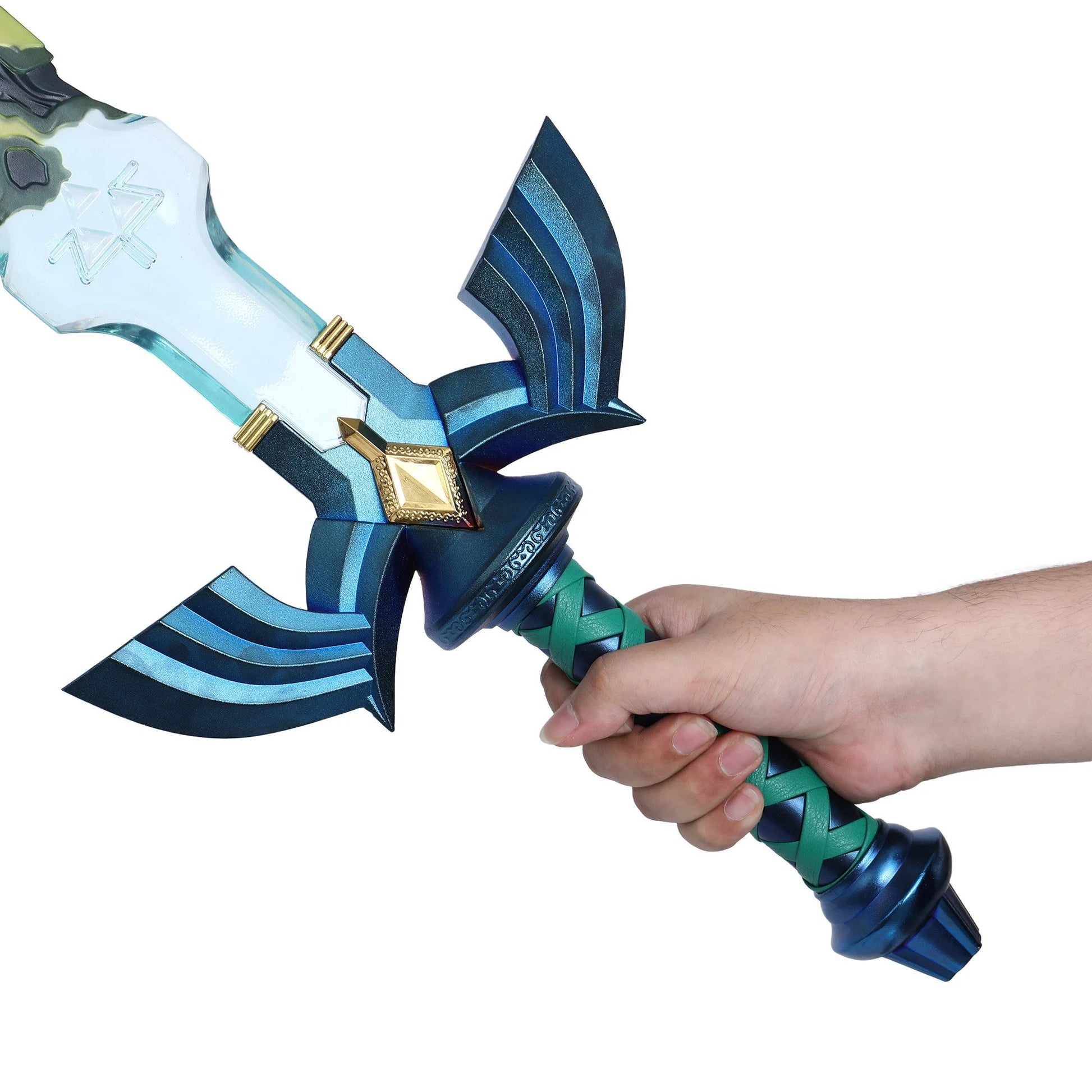 Legend of Zelda Tears Of The Kingdom Master Sword Replica Metal Light - up - GeekReplicas