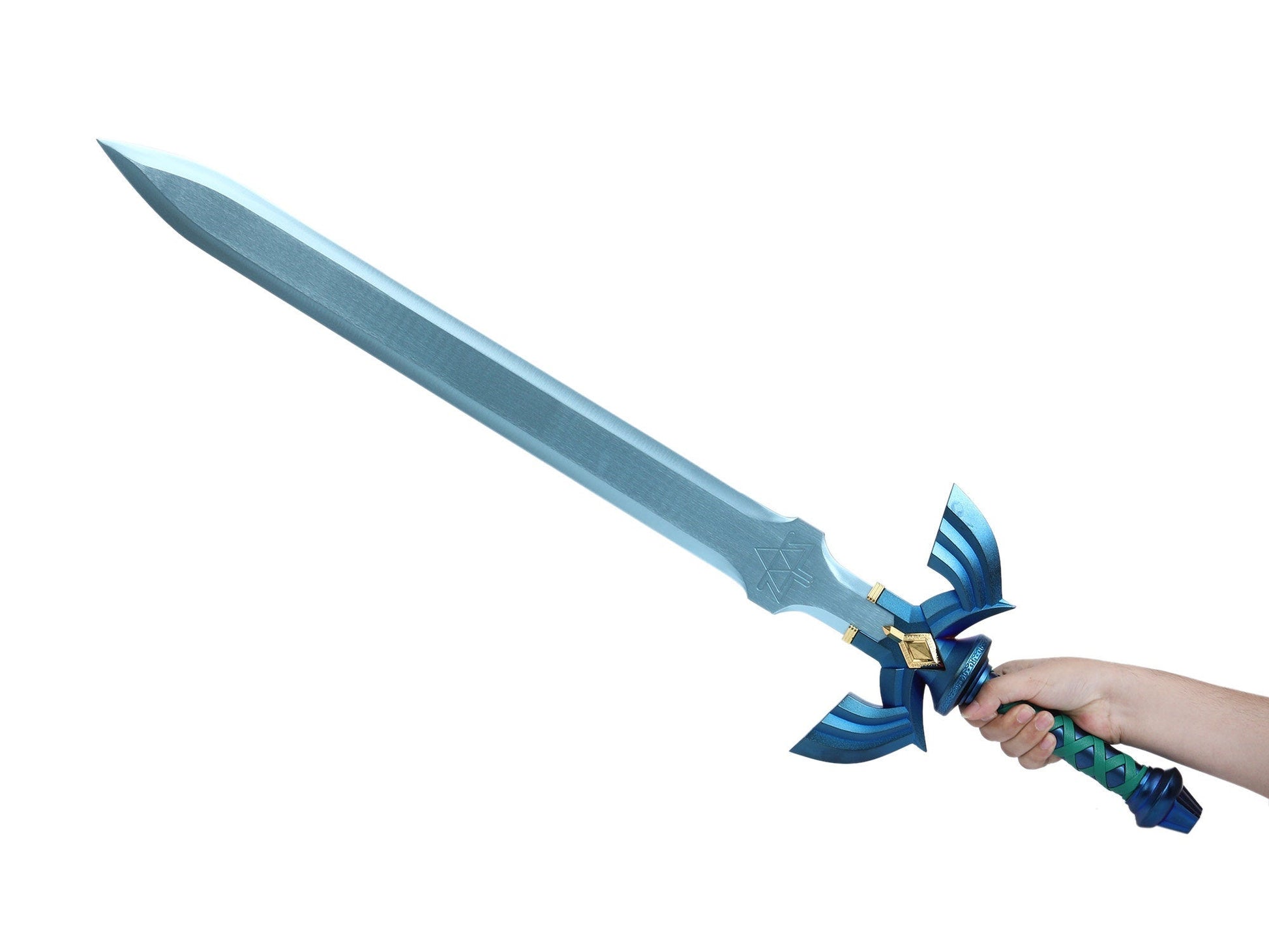 Legend of Zelda Tears Of The Kingdom Master Sword Replica Metal Light - up - GeekReplicas