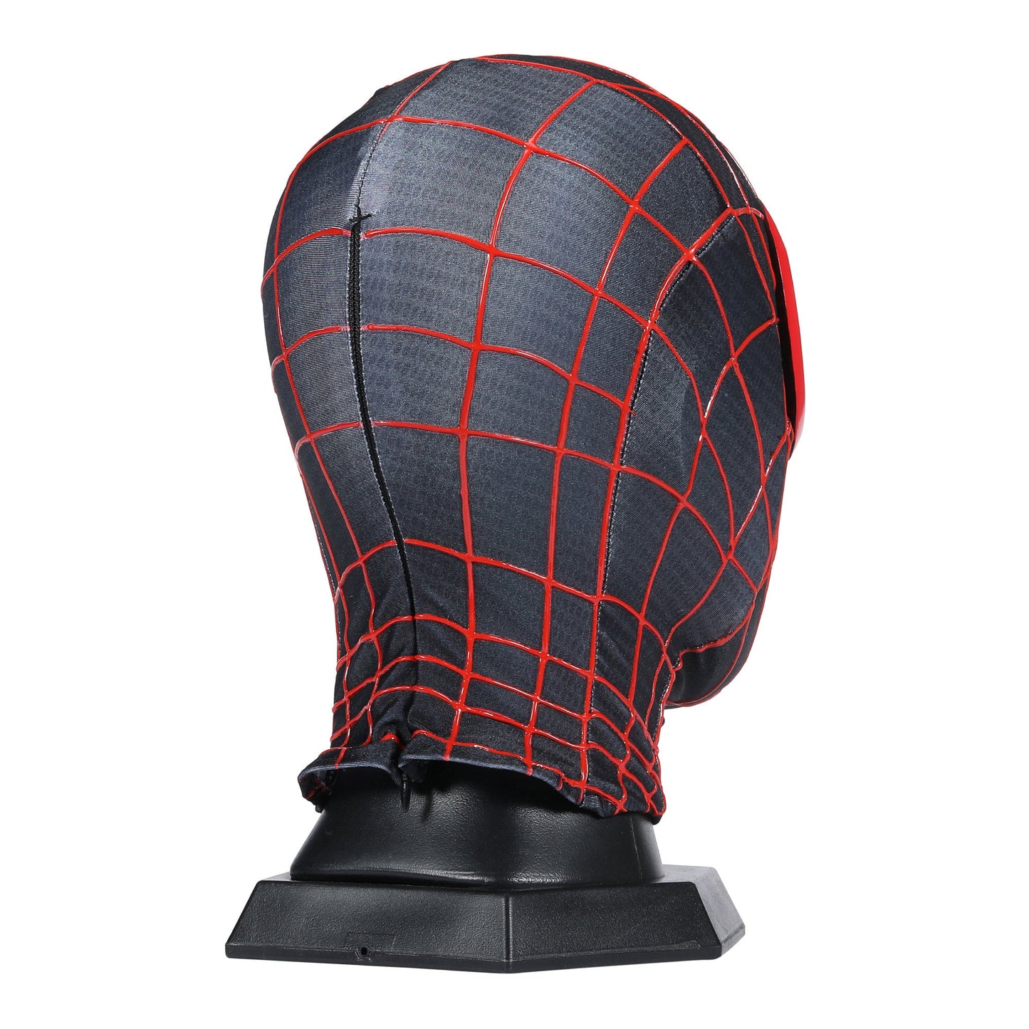 Marvel's Spider - Man 2 Black Spider - Man Mask Miles Morales Wearable Mask With Faceshell Lenses - GeekReplicas