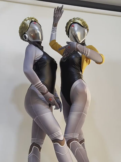 Atomic Heart Twin Robot Dancers PMMA PU Helmet