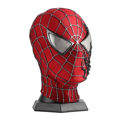 Spider - Man Venom Symbiote Wearable Mask With Faceshell 3D Rubber Web - GeekReplicas