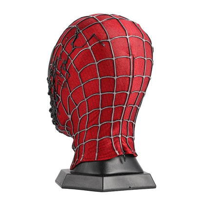 Spider - Man Venom Symbiote Wearable Mask With Faceshell 3D Rubber Web - GeekReplicas