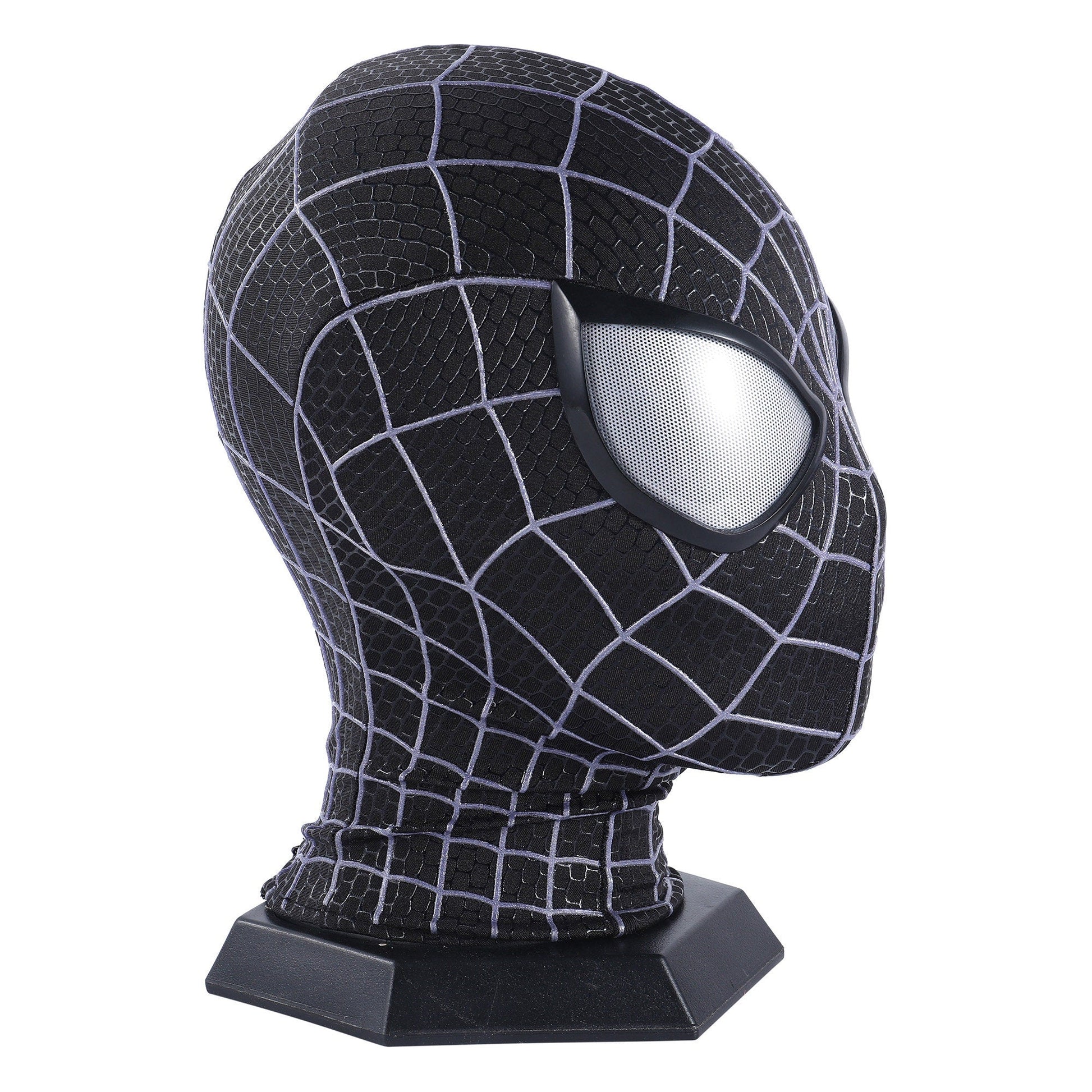 The Amazing Spiderman 2 Venom Symbiote Mask With Faceshell 3D Web Wearable - GeekReplicas