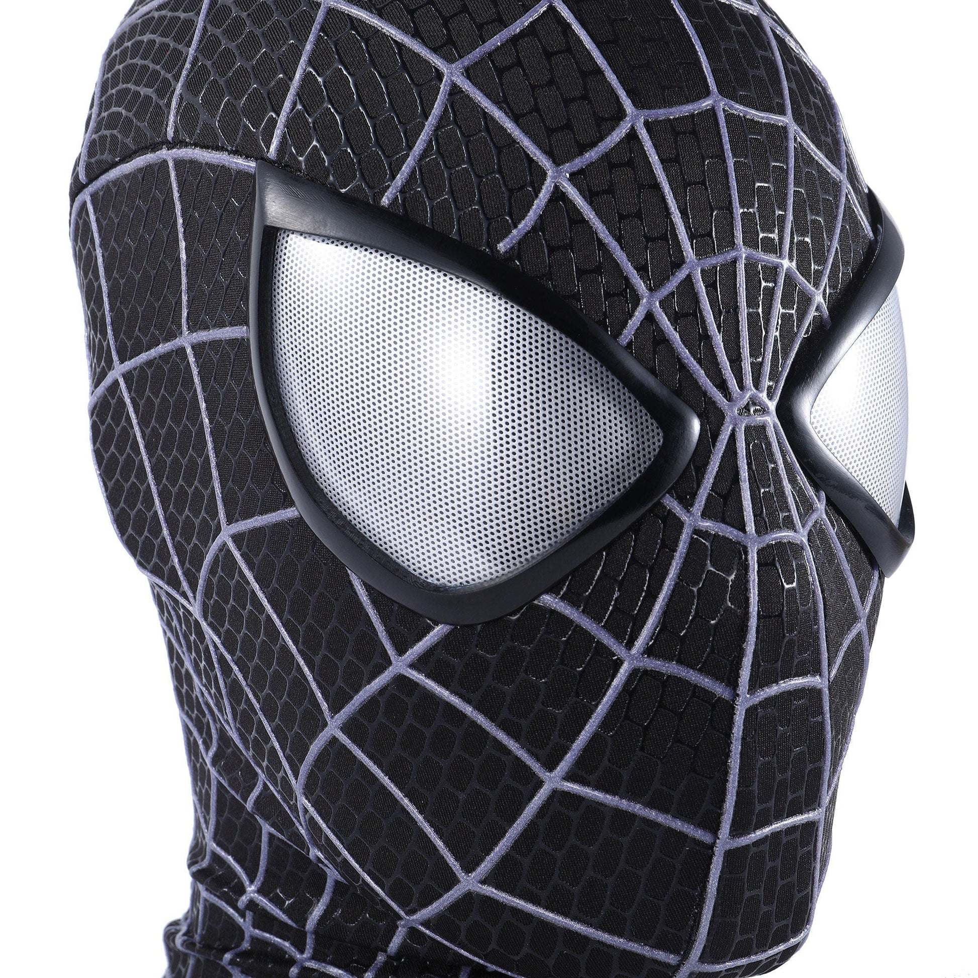 The Amazing Spiderman 2 Venom Symbiote Mask With Faceshell 3D Web Wearable - GeekReplicas