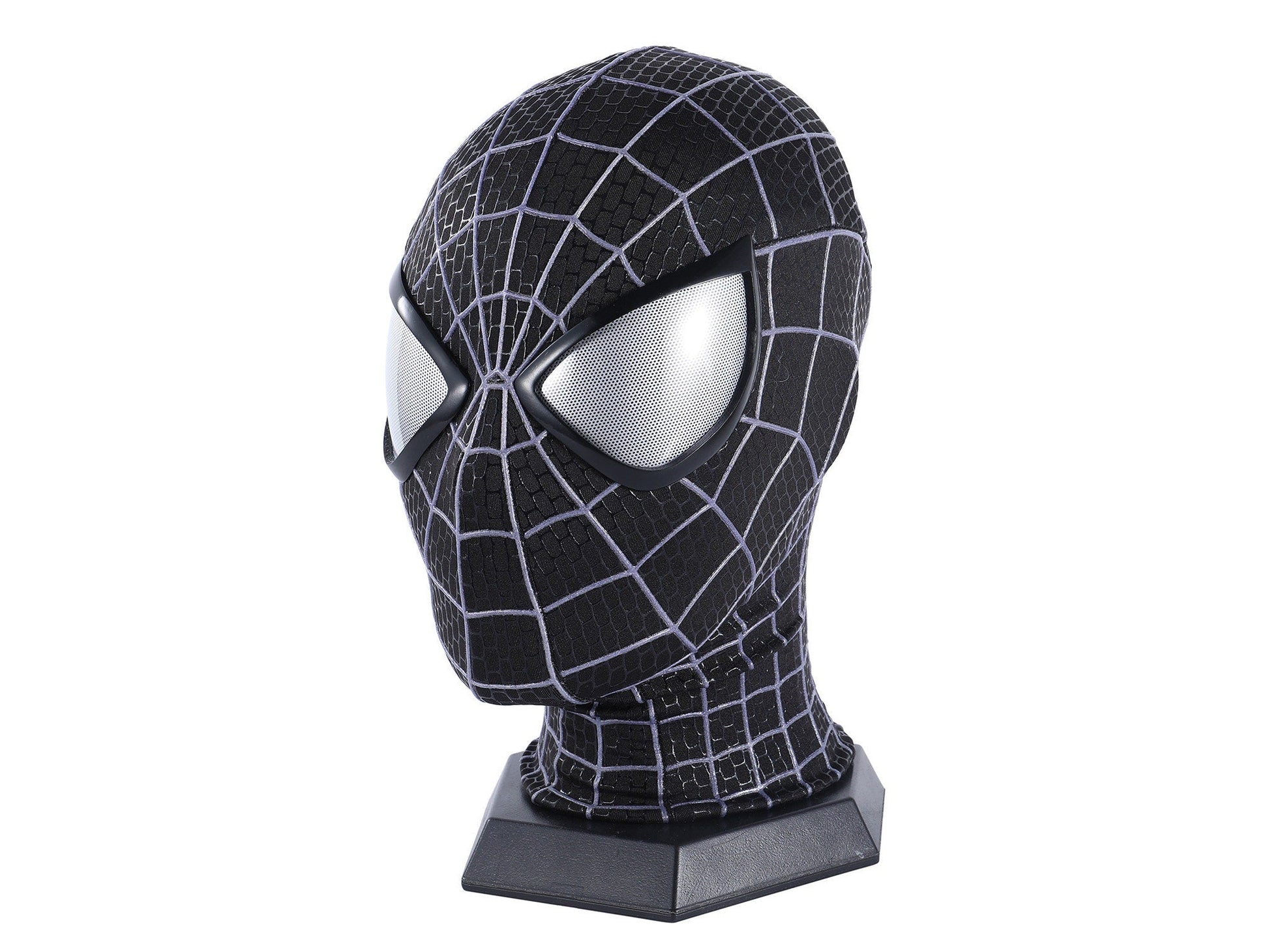 The Amazing Spiderman 2 Venom Symbiote Mask With Faceshell 3D Web Wearable - GeekReplicas