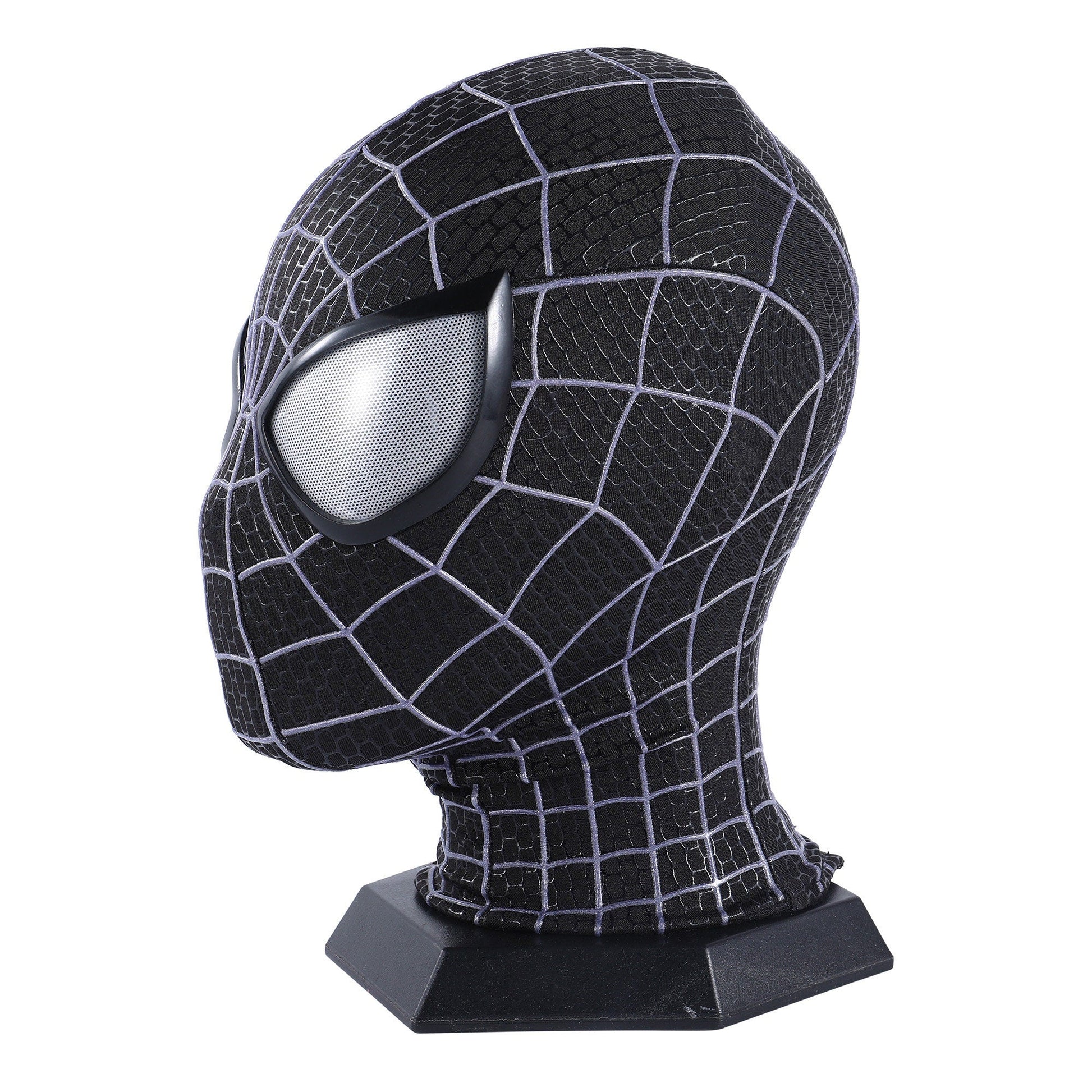 The Amazing Spiderman 2 Venom Symbiote Mask With Faceshell 3D Web Wearable - GeekReplicas