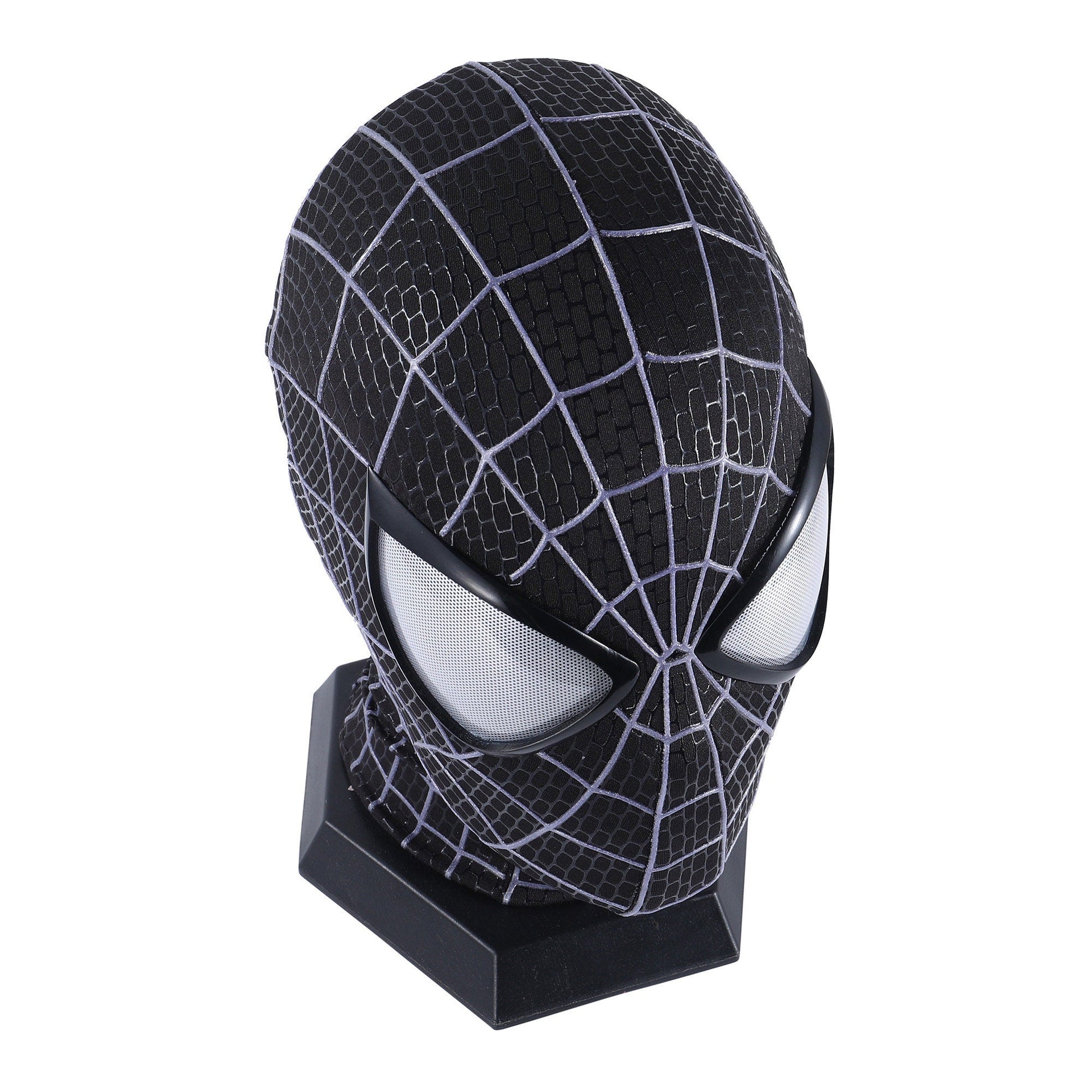 The Amazing Spiderman 2 Venom Symbiote Mask With Faceshell 3D Web Wearable - GeekReplicas