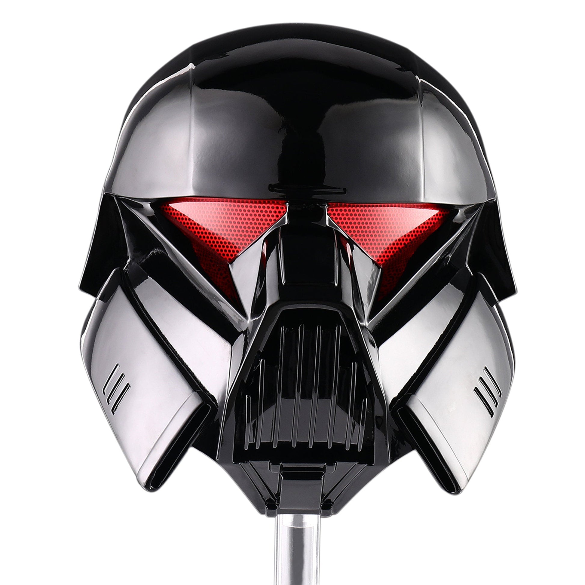 The Mandalorian Dark Trooper Helmet Light - up Wearable - GeekReplicas