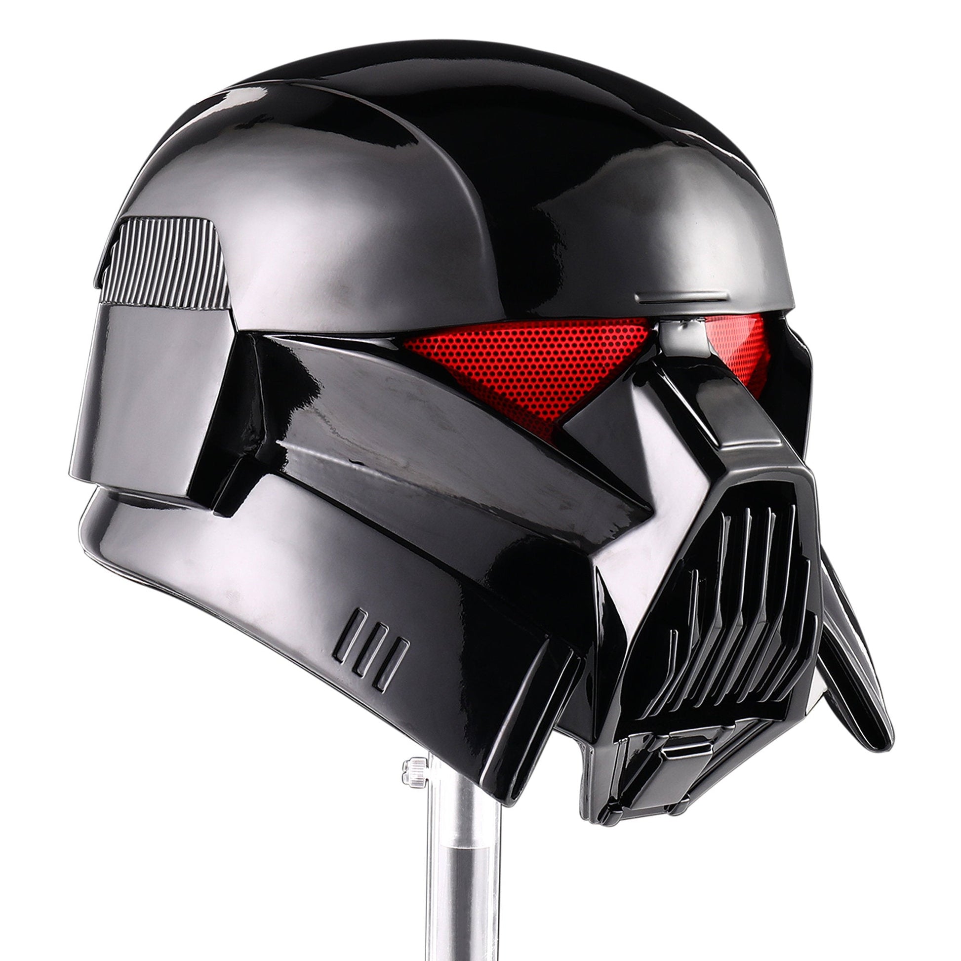 The Mandalorian Dark Trooper Helmet Light - up Wearable - GeekReplicas