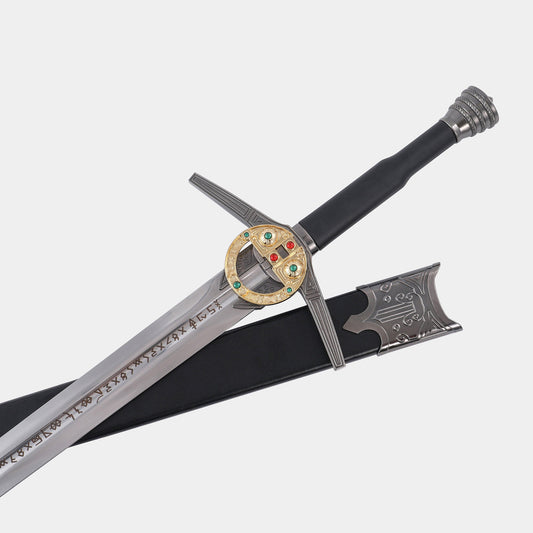 The Witcher Geralt of Rivia's Steel Sword Metal - GeekReplicas