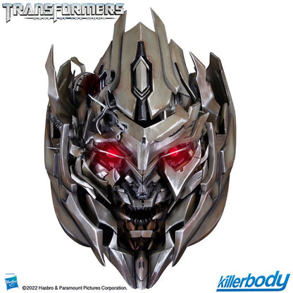 TRANSFORMERS Megatron Wearable Helmet Voice Changer - GeekReplicas