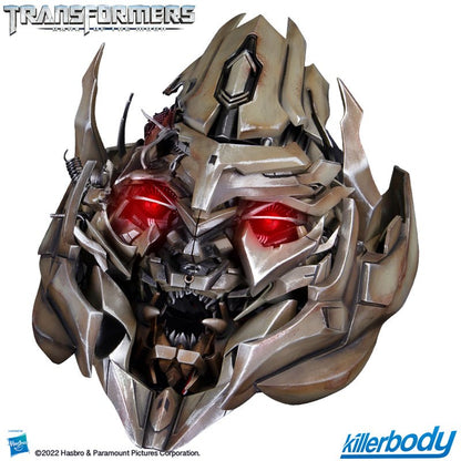 TRANSFORMERS Megatron Wearable Helmet Voice Changer - GeekReplicas