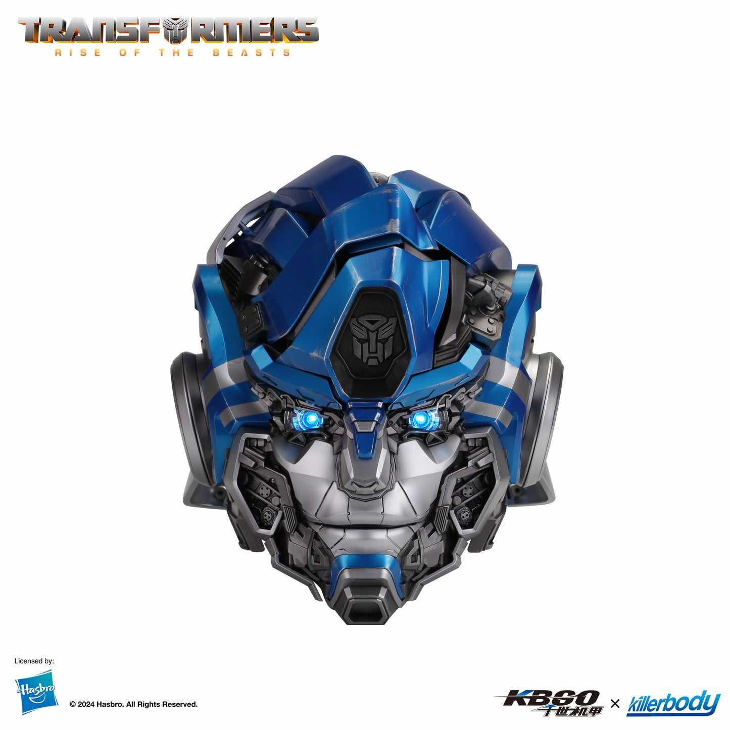 TRANSFORMERS Mirage Wearable Helmet Voice Changer - GeekReplicas