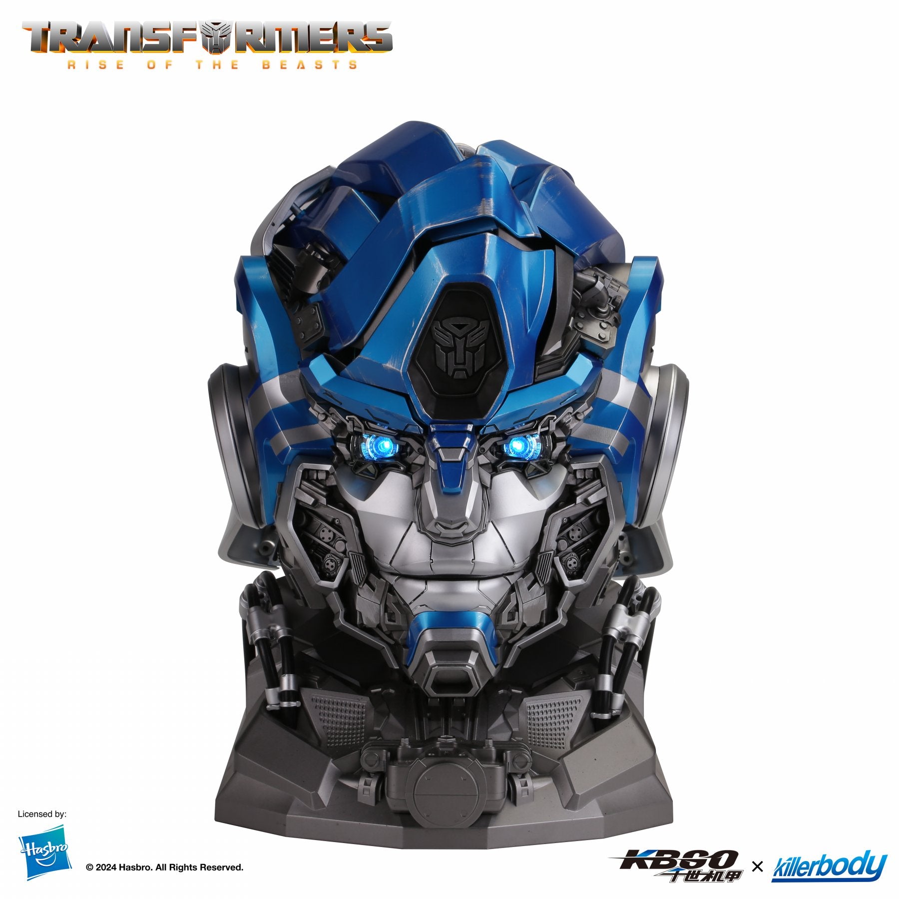 TRANSFORMERS Mirage Wearable Helmet Voice Changer - GeekReplicas