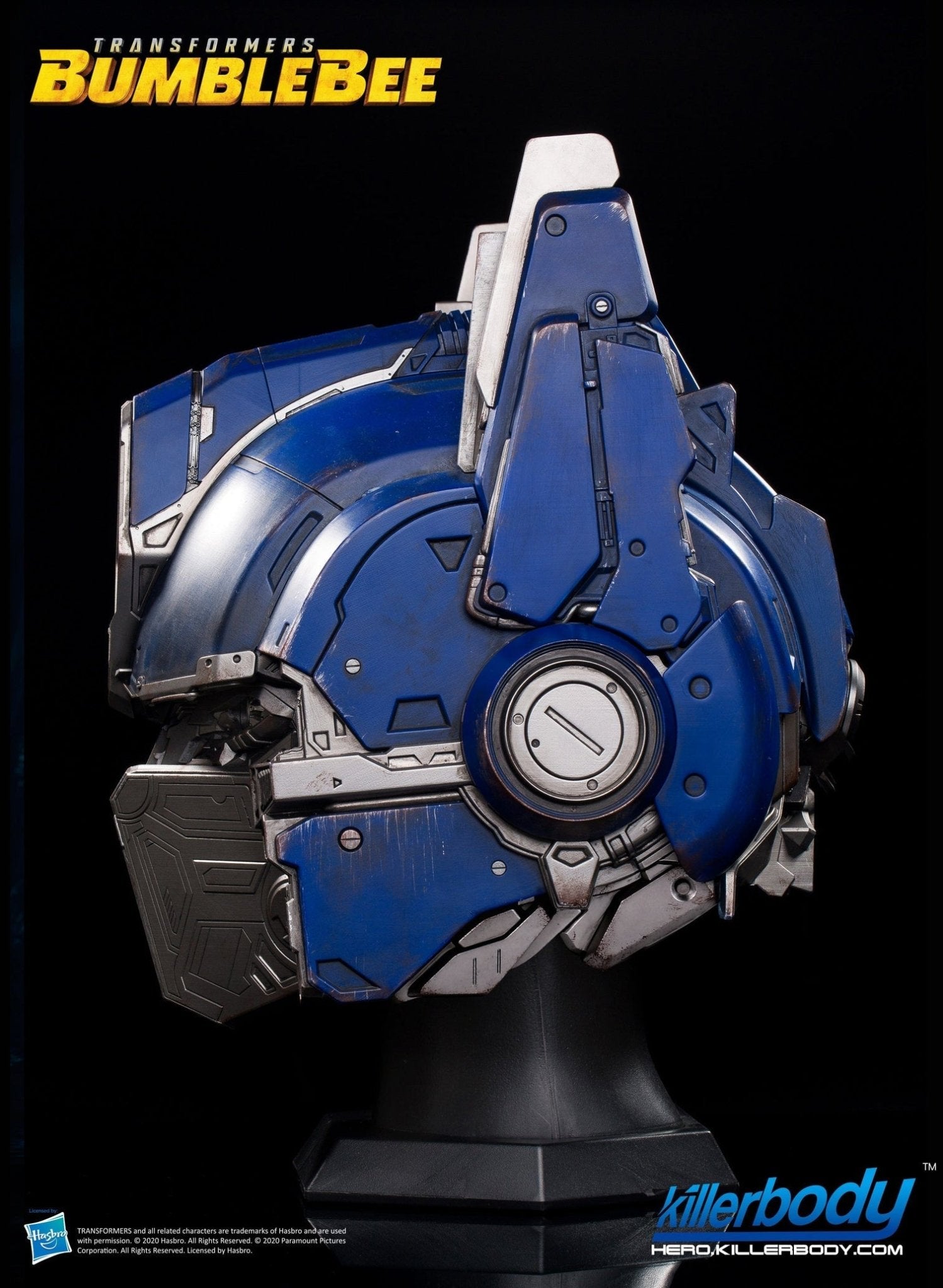 TRANSFORMERS Optimus Prime Wearable Helmet Touch - control - GeekReplicas