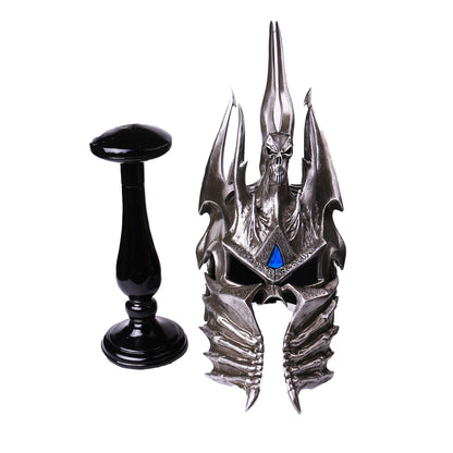 Warcraft Arthas Lich King Helmet Wearable - GeekReplicas